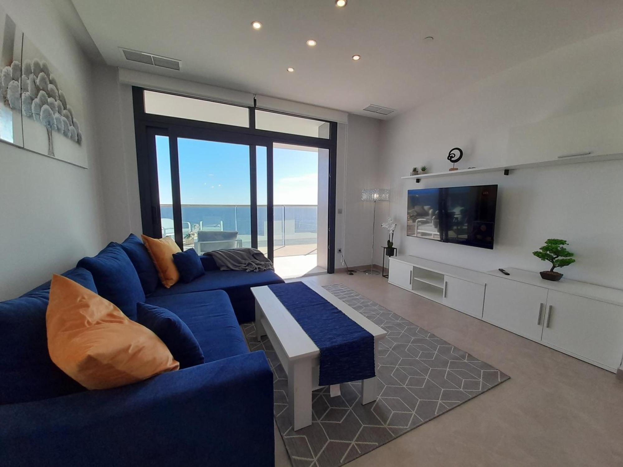 Sunset Cliffs Sea View Apartments 14 Floor Бенидорм Экстерьер фото
