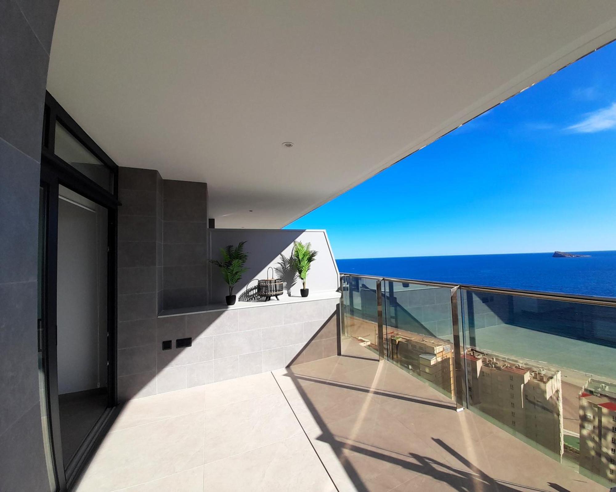 Sunset Cliffs Sea View Apartments 14 Floor Бенидорм Экстерьер фото