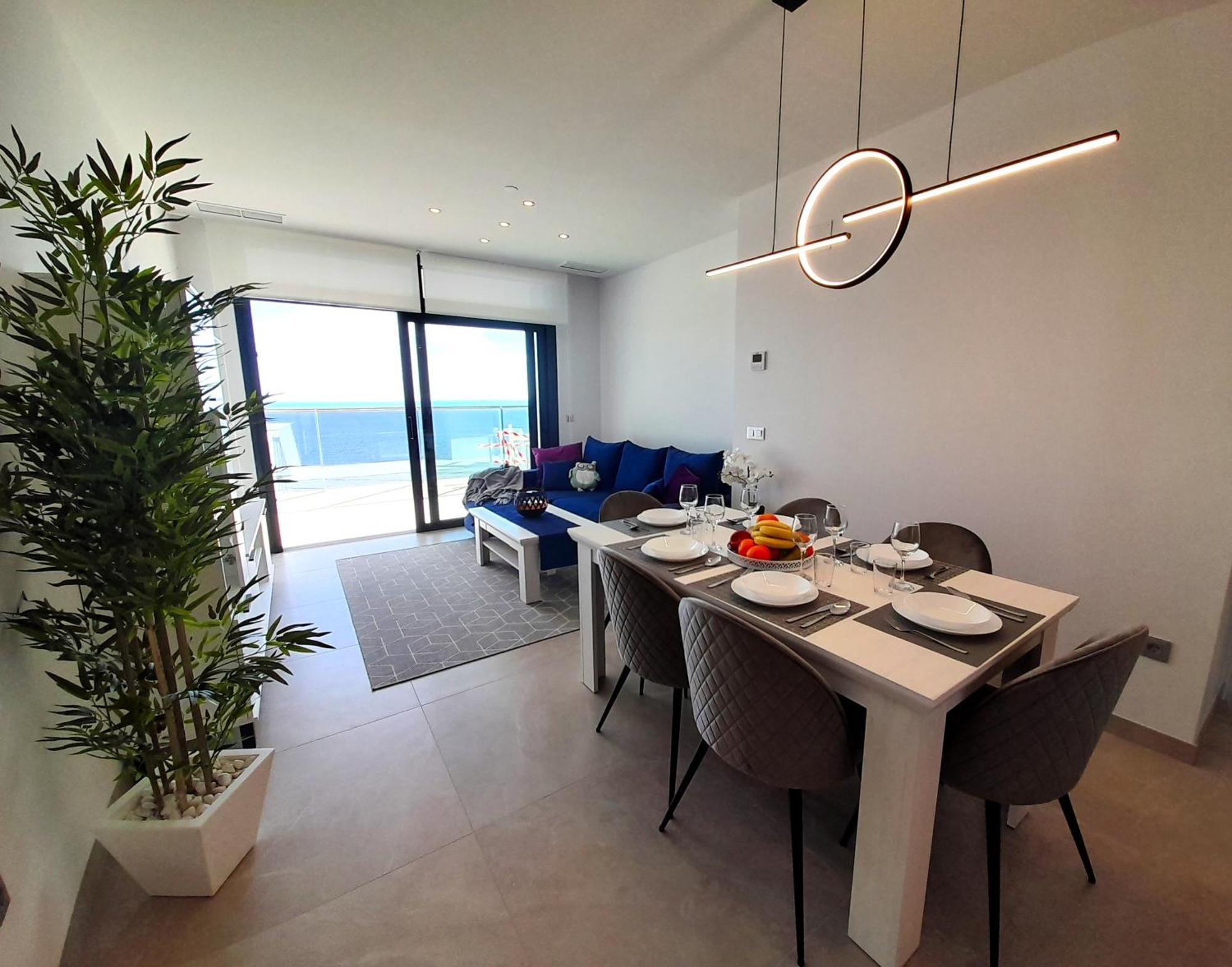 Sunset Cliffs Sea View Apartments 14 Floor Бенидорм Экстерьер фото